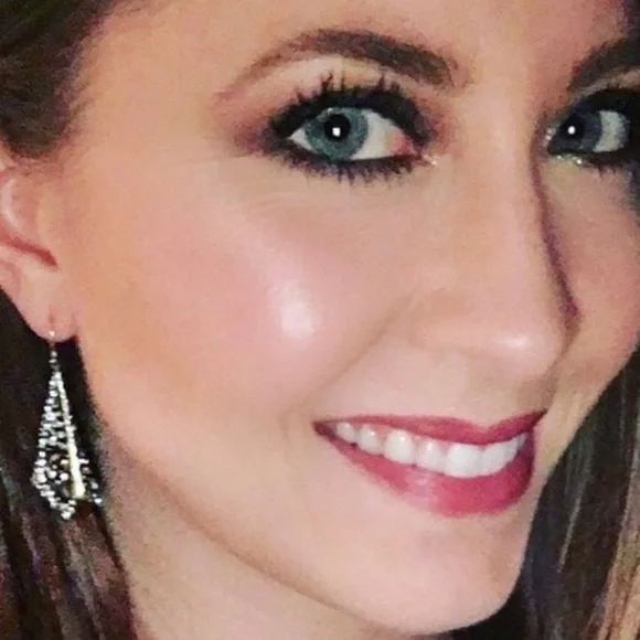 ALEXIS BITTAR• NEW Gold Black Layered Origami Spiked Shard Crystal Drop Earrings - Picture 6 of 14